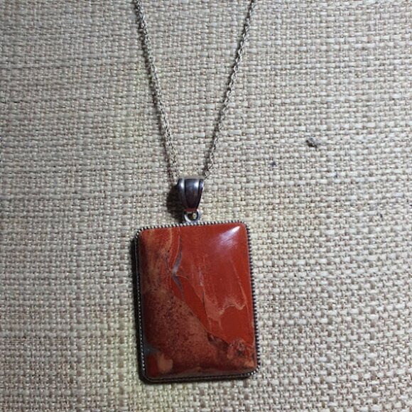Red Jasper necklace - Picture 1 of 5